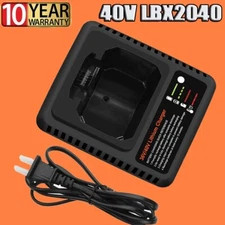 Replacement Max Fast Charger LCS40 For Black and Decker 40V Max Lithium Battery 