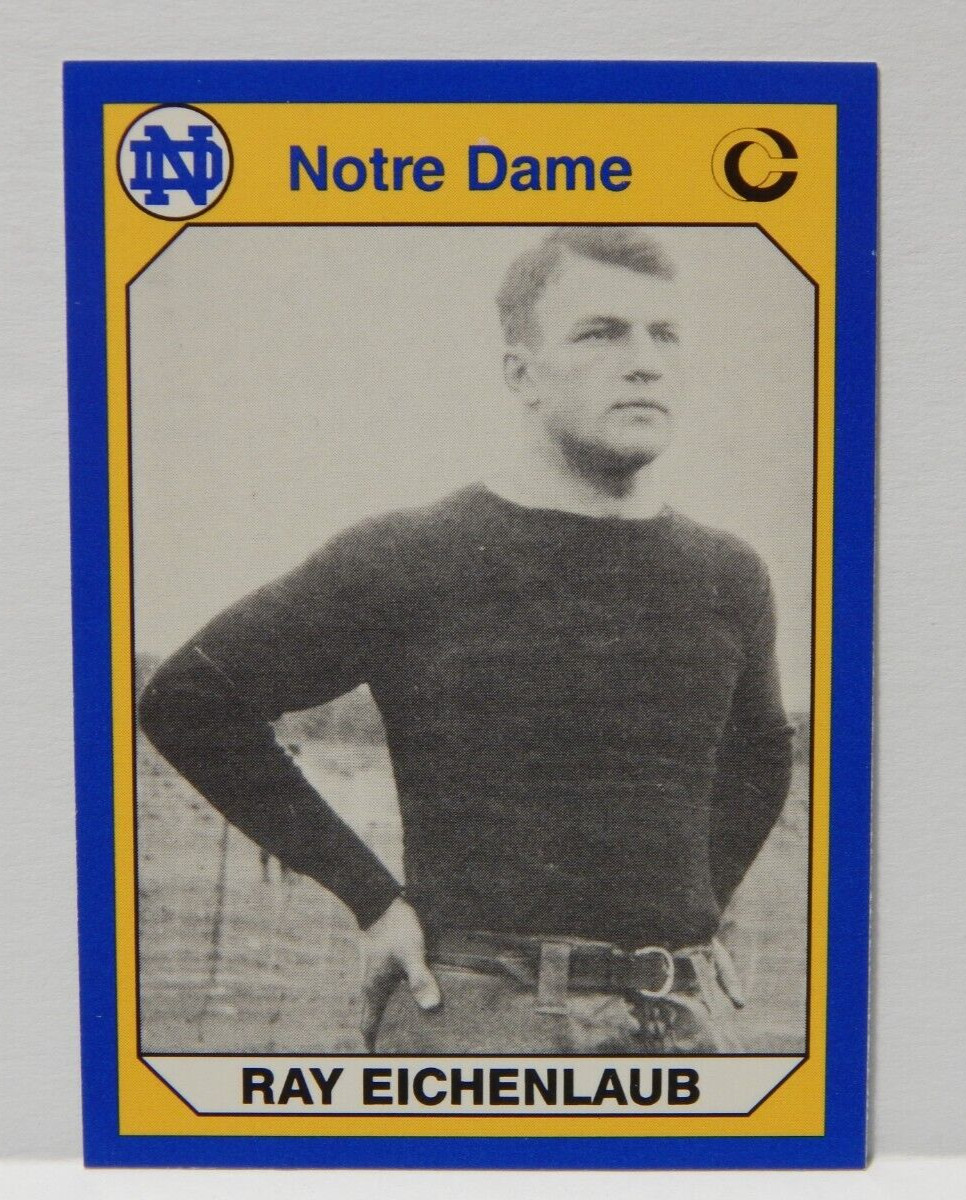Notre Dame College Football Ray Eichenlaub Card 194