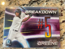 2019 Bowman Draft - Chrome Bowman Scouts Draft Pick Breakdown #BSB-RG Riley...