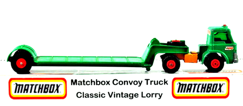 Matchbox KING SIZE K-17 FORD D-Serie TRACTOR TRUCK & DYSON LOW-LOADER TRAILER - Picture 2 of 22