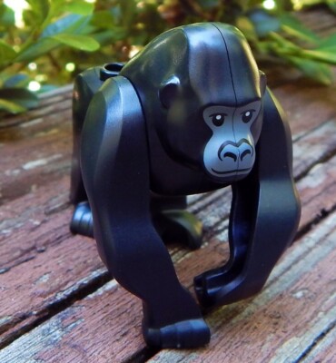 NEW LEGO GORILLA from jungle explorer helicopter at base camp