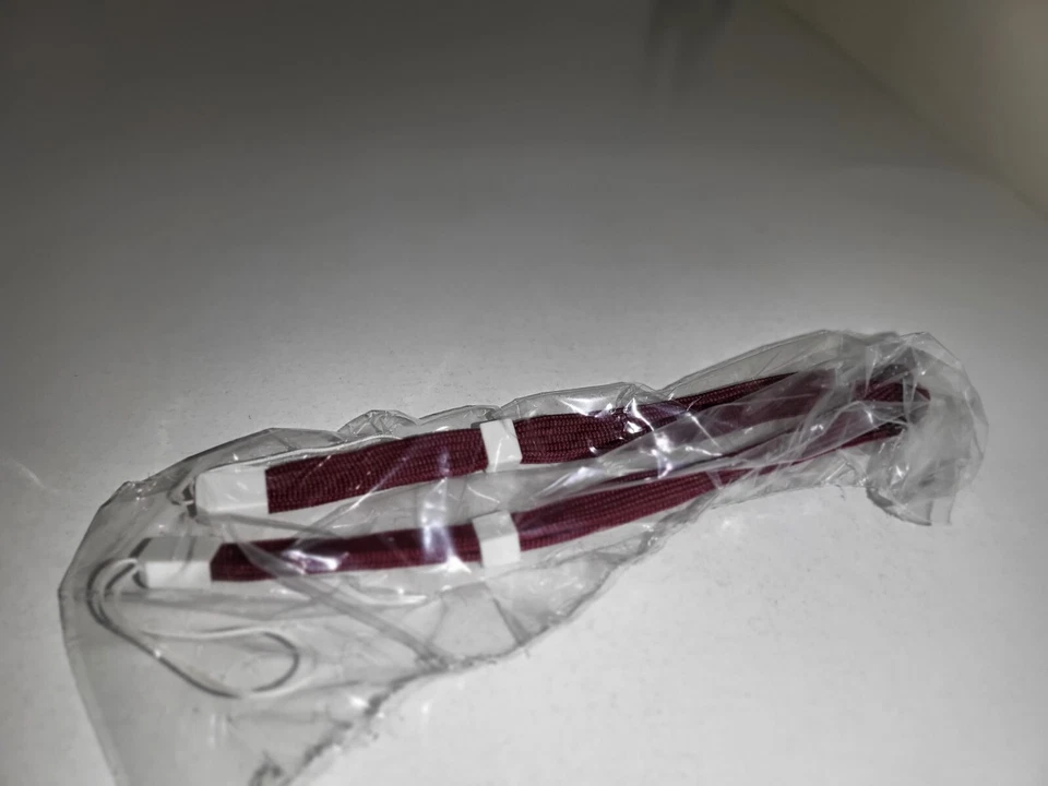 DOS (2) NUEVAS Correas de Muñeca de Mano Ajustables Borgoña para Mando Nintendo Wii #J24 Foto 2 de 4