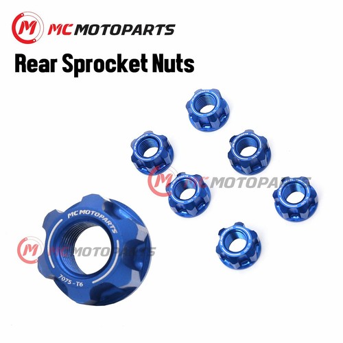 SPOKE6 Rear Sprocket Nuts M10 For Yamaha YZF R1 R6 YZF 600R - Picture 5 of 12
