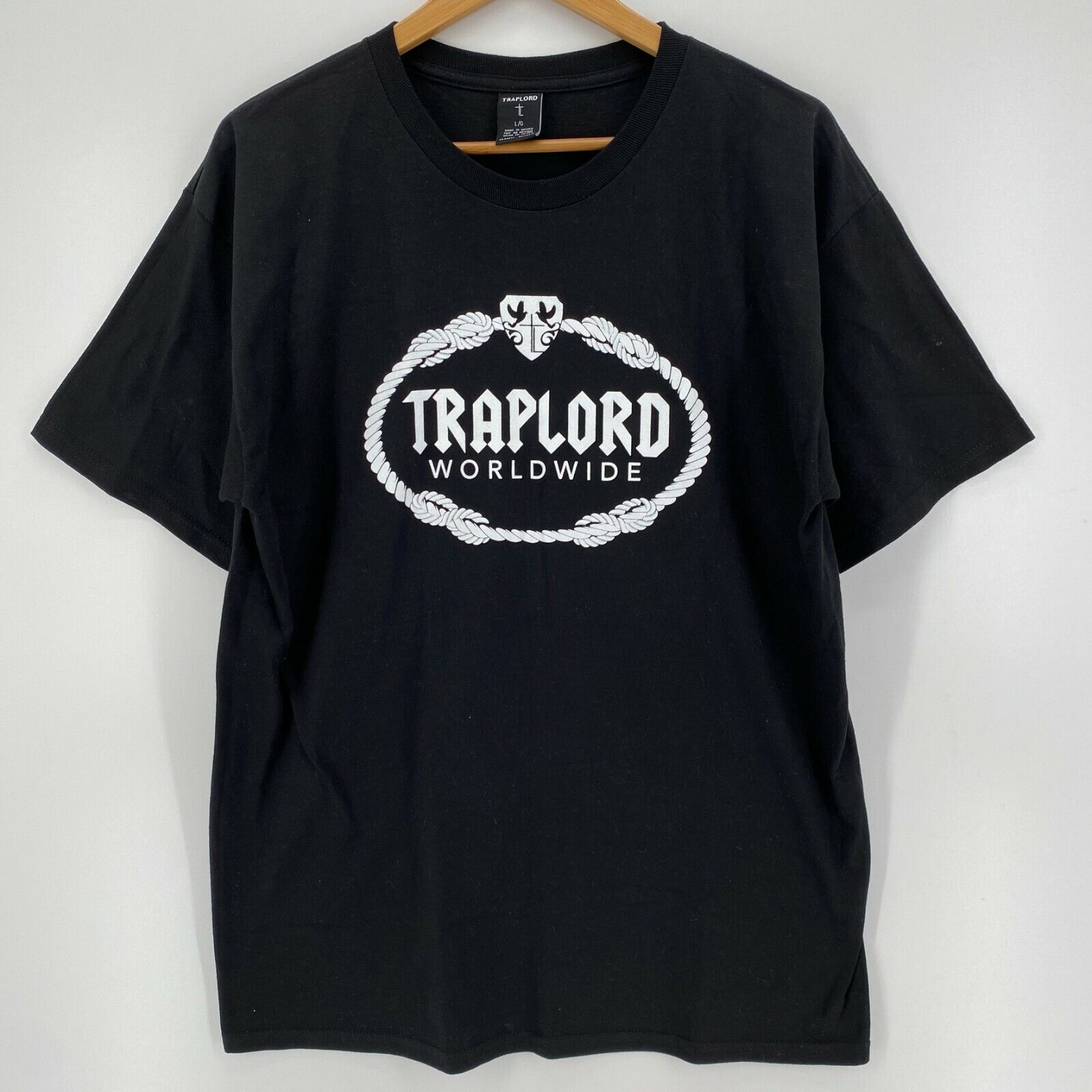 Traplord T-Shirt Men's L Black A$AP FERG Strictly For The Streets