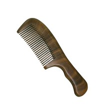 Handcraft Green Sandalwood Sandal Wood Hair Comb NO STATIC