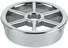 MCALPINE CHROME SHOWER WASTE GRID STW3 STW4 STWGR TRAY TRAPS COVER TOOL 45mm CAP