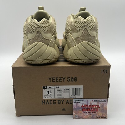 Size 9.5 - adidas Yeezy 500 Super Moon Yellow Suede (DB2966