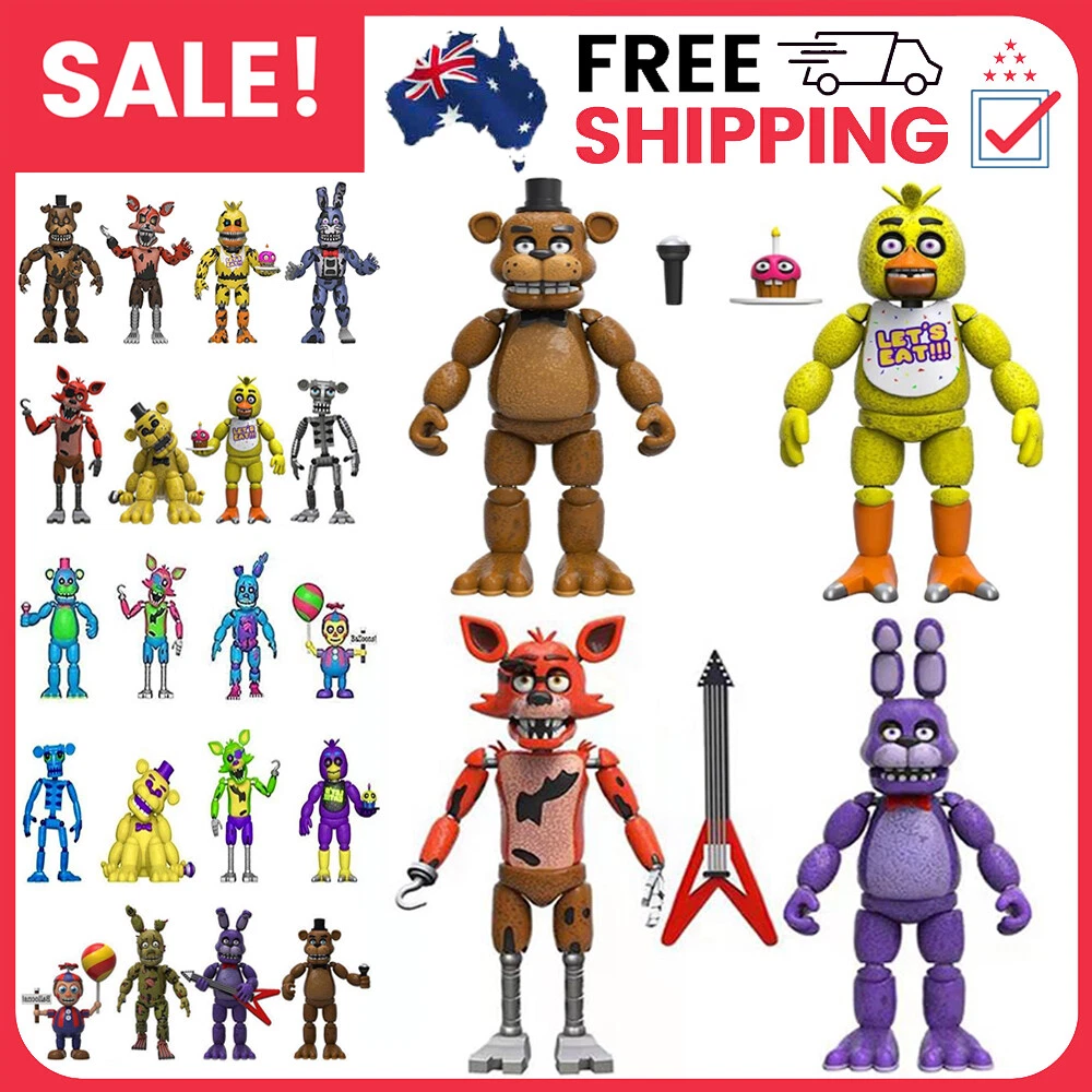 Five nights at freddy's toy figures sale