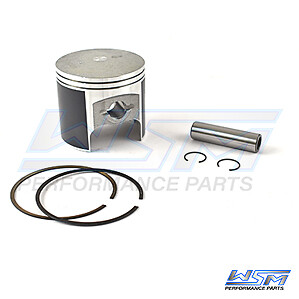 WSM Platinum Kawasaki 550 JS SX 1982 - 1995 Piston Kit 1mm over - Picture 1 of 1