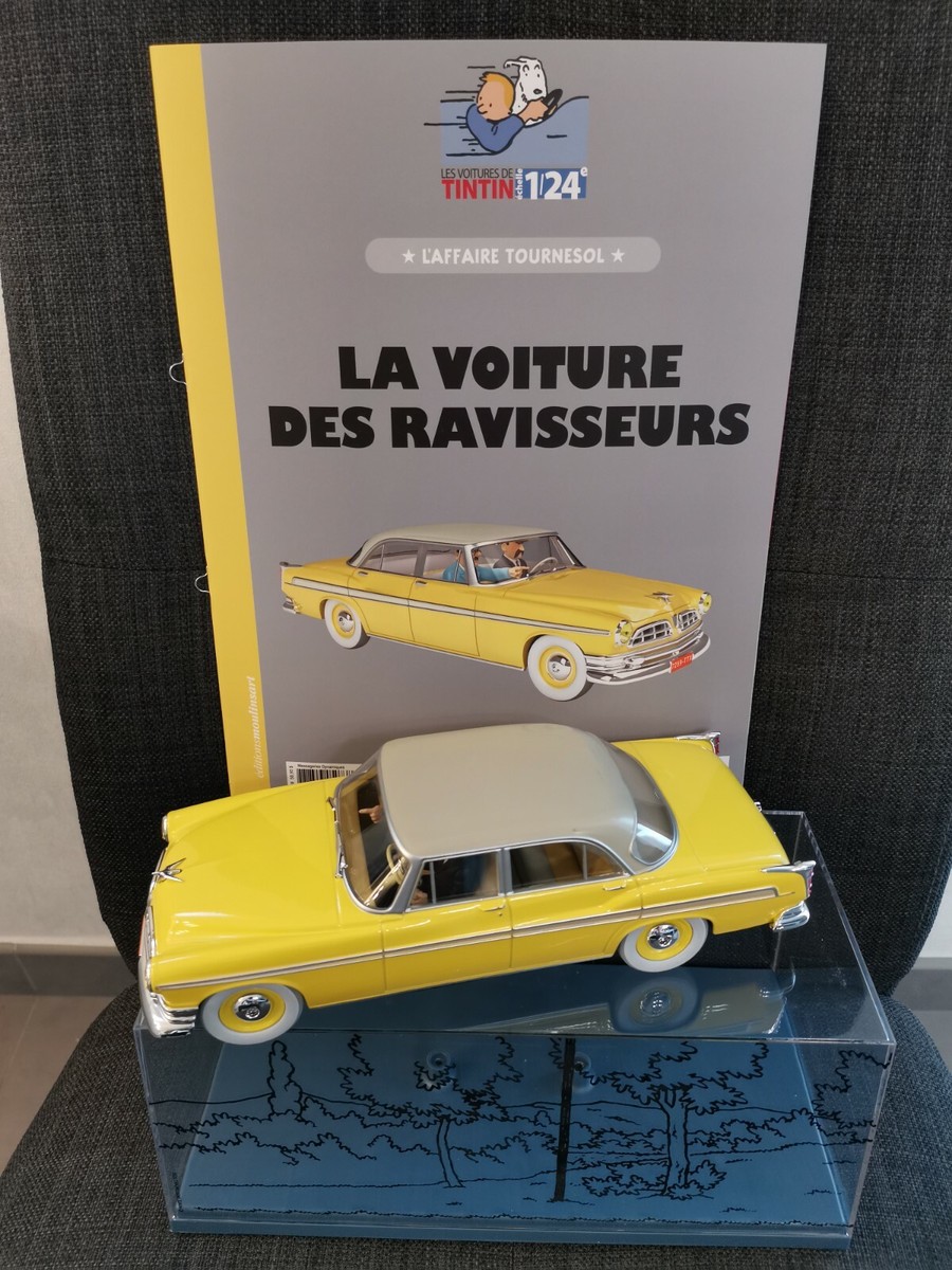 VOITURE 1/24 TINTIN La Jaguar Des Ravisseurs N 20 L Ile Noire EUR 29,00