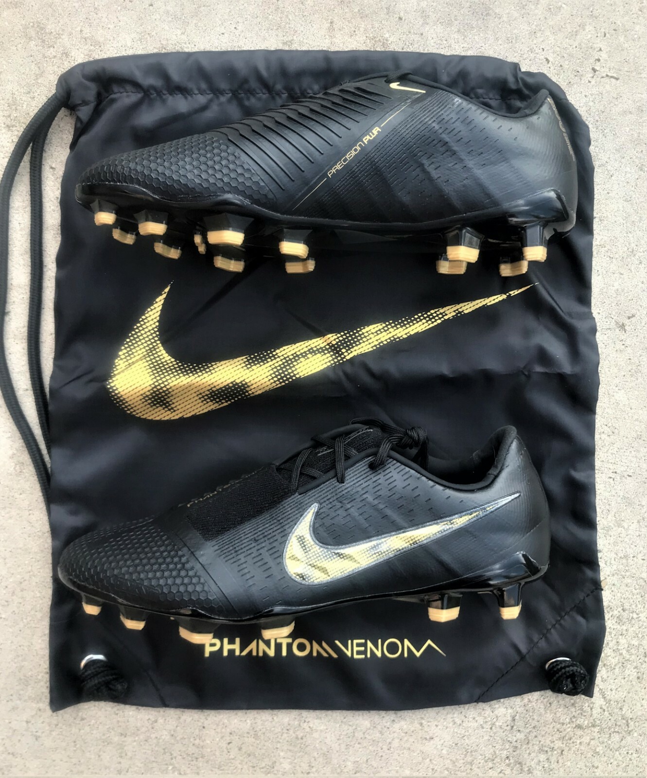 Nike Phantom Venom Elite FG Black Gold 