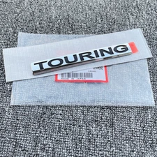 GENUINE TOURING EMBLEM REAR TRUNK BADGE NAMEPLATE
