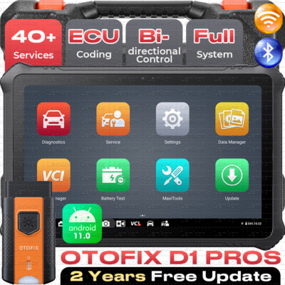 2025 OTOFIX D1 PROS OBD2 Car All System Auto Diagnostic Scanner Tool Android 11