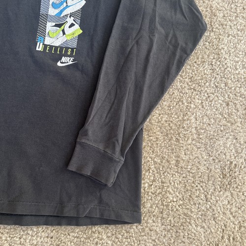Chemise Nike vintage Air Mariah & Duelliste chaussures t-shirt années 80 90 grand USA running - Photo 9/15