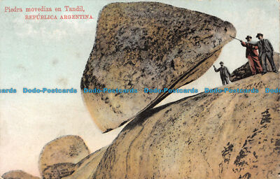 R108814 Piedra Movediza en Tandil. Republica Argentinien. Carmelo Ibara