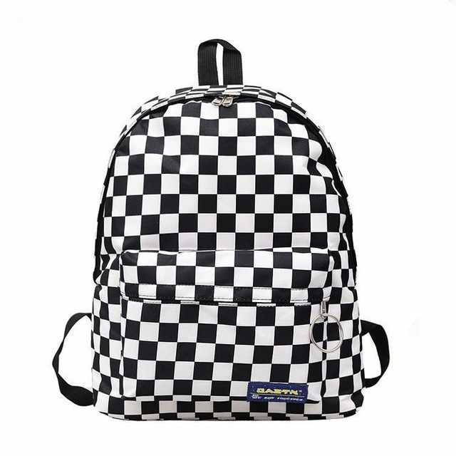 hype checkerboard backpack