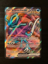 Carte Pokémon Serpente-Eau EX 189/162 TEF Forces Temporelles FR NEUF