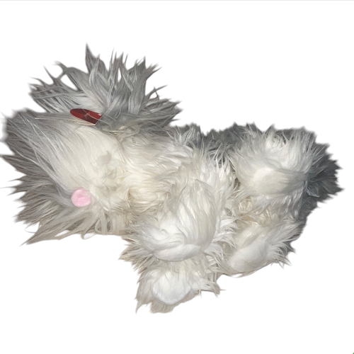 Russ Berrie Scruffy Plush Maggie Puppy Dog Shaggy Furry 16" Stuffy Plushy w/ Tag - Picture 8 of 16