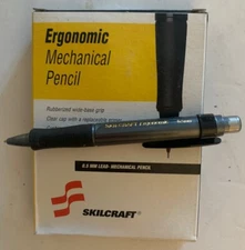 Skilcraft 7520-01-451-2271 Mechanical Pencil,0.5mm,Gray,6 Pack 35LX11 B11