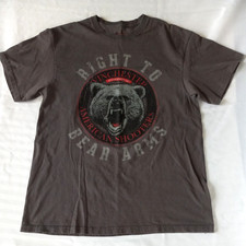Winchester Mens ShortSleeve T Shirt Sz Lrg Right to Bear Arms American Shooters