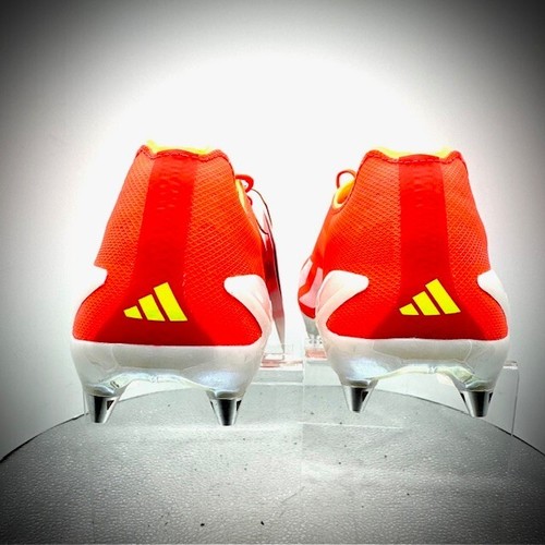 Botines de fútbol Adidas X Crazyfast + SG rojo solar tierra blanda IF0646 para hombre talla 10 - Imagen 6 de 9