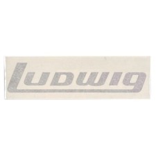 Ludwig P4064 Logo w/Individual Letters, Black
