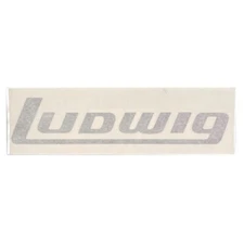 Ludwig P4064 Logo w/Individual Letters, Black