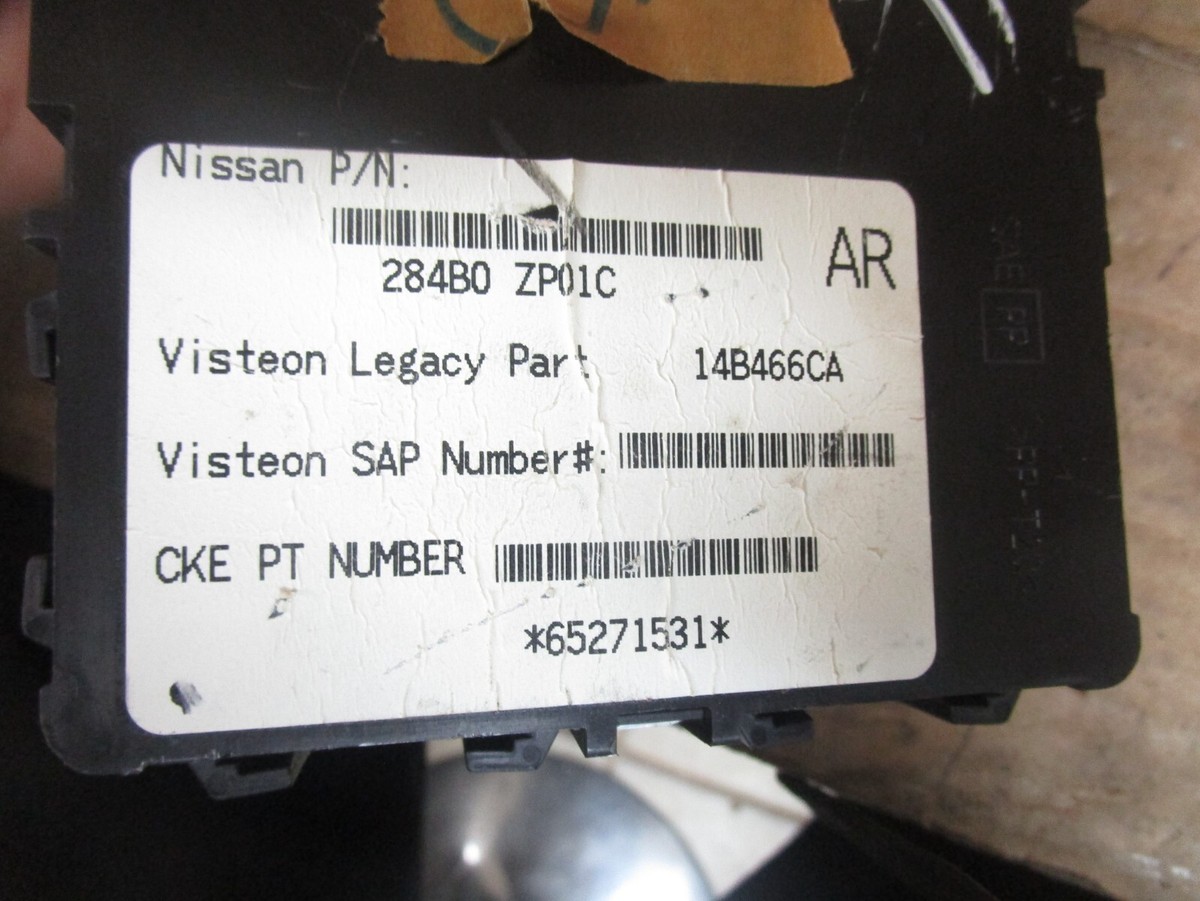 06 07 2006 2007 Nissan Xterra Body Control Module Computer