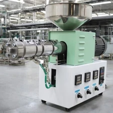 13:1 Single Screw Extruder0.1-5kg/h Plastic Heating Extrusion Processing Machine