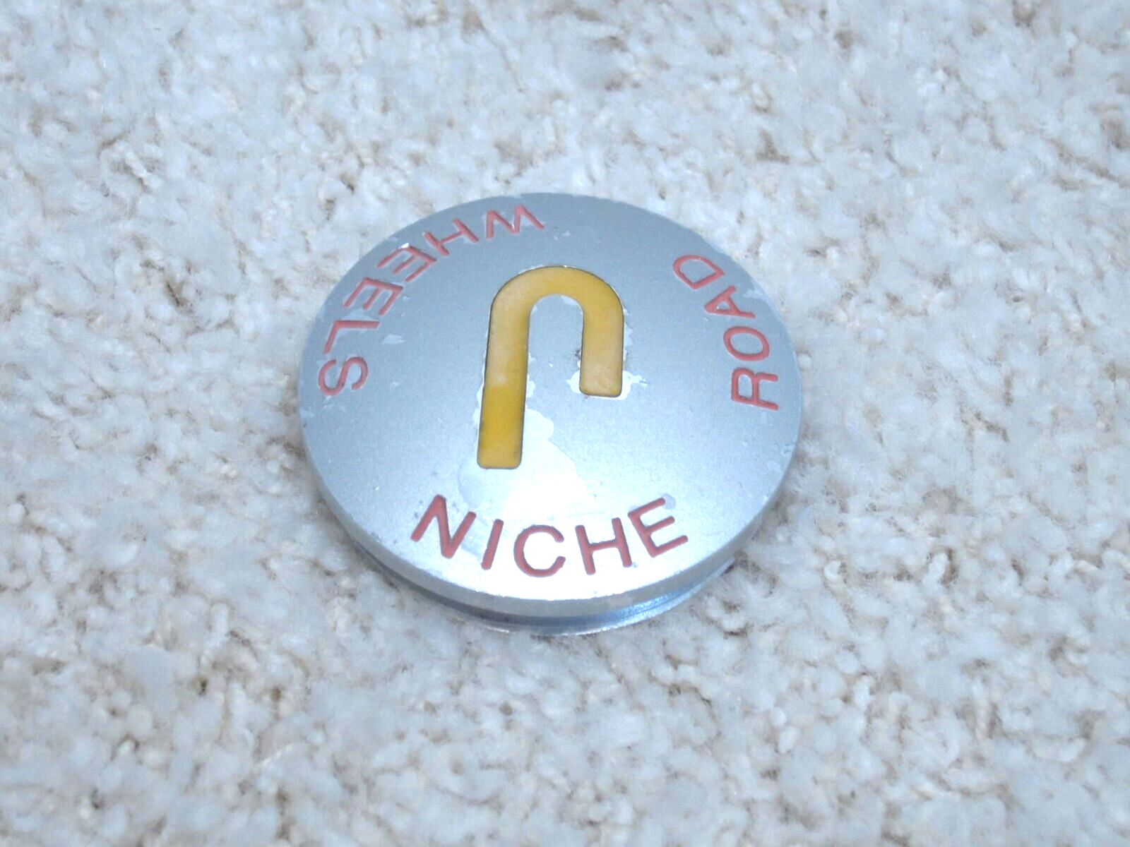 NICHE ROAD WHEELS 11080 CUSTOM ALLOY WHEEL SCREW ON CHROME CENTER CAP #2F-10