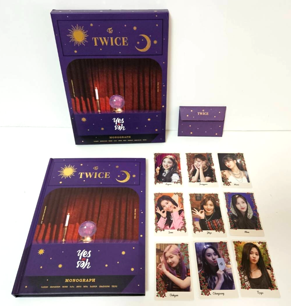 YES OR YES Twice Photo Book Limited MONOGRAPH With Photo Card | eBay