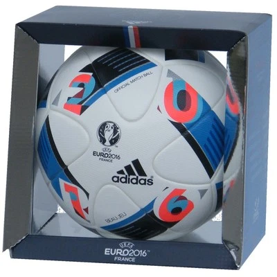adidas Beau Jeu OMB Matchball Fußball offizieller Spielball EM EURO 2016[AC5415]