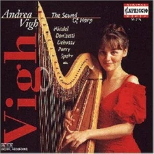 Capriccio CD. The Sound Of Harp. Andrea Vigh. 14 tracks of virtuoso harp music