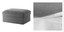 sealed ikea gronlid ljungen medium gray cover ottoman storage 203.968.25 rare