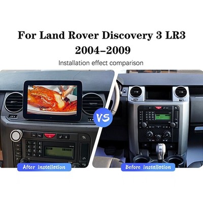 For Land Rover Discovery 3 LR3 2004-2009 Android Car Radio WiFi CarPlay GPS Navi