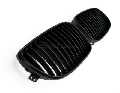 Kühlergrill Front Grill Schwarz Matt passend für BMW 1er E81 E82 E87 E88 LCI 07-