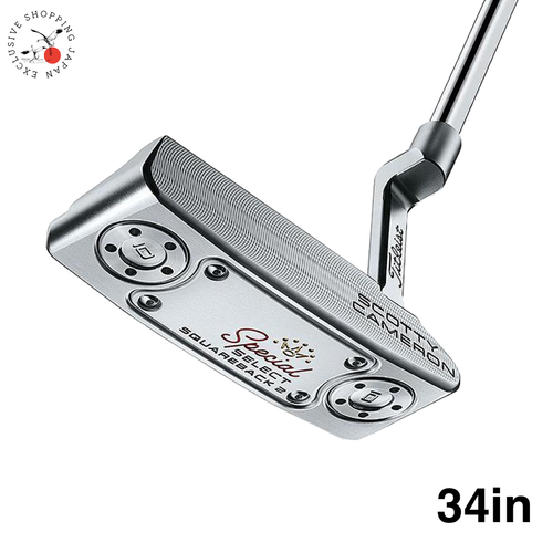 Scotty Cameron Golf 2020 Special Select Squareback 2 Putter 34 Zoll US Modell Herren RH - Bild 1 von 8