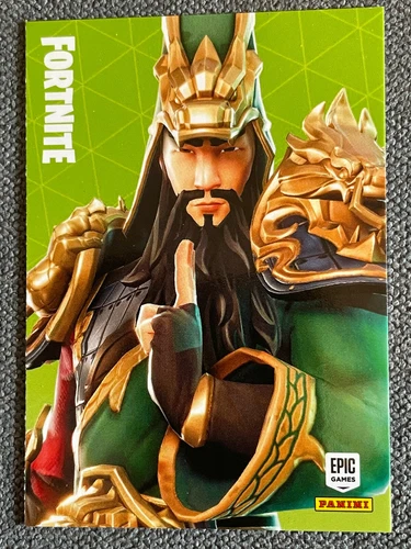 Fortnite Series 2 Trading Card Epic Outfit #130 Guan Yu