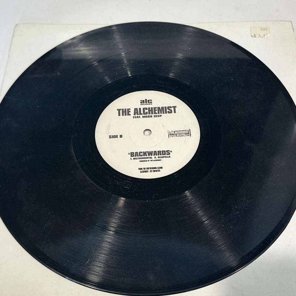 THE ALCHEMIST + MOBB DEEP - BACKWARDS (12") 2003!!  RARE!!  1ST INFANTRY + HAVOC - Image 3 of 3