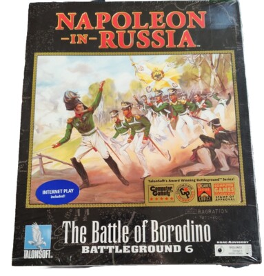 Battleground 6: Napoleon in Russia -- The Battle of Borodino (PC, 1997) Sealed 