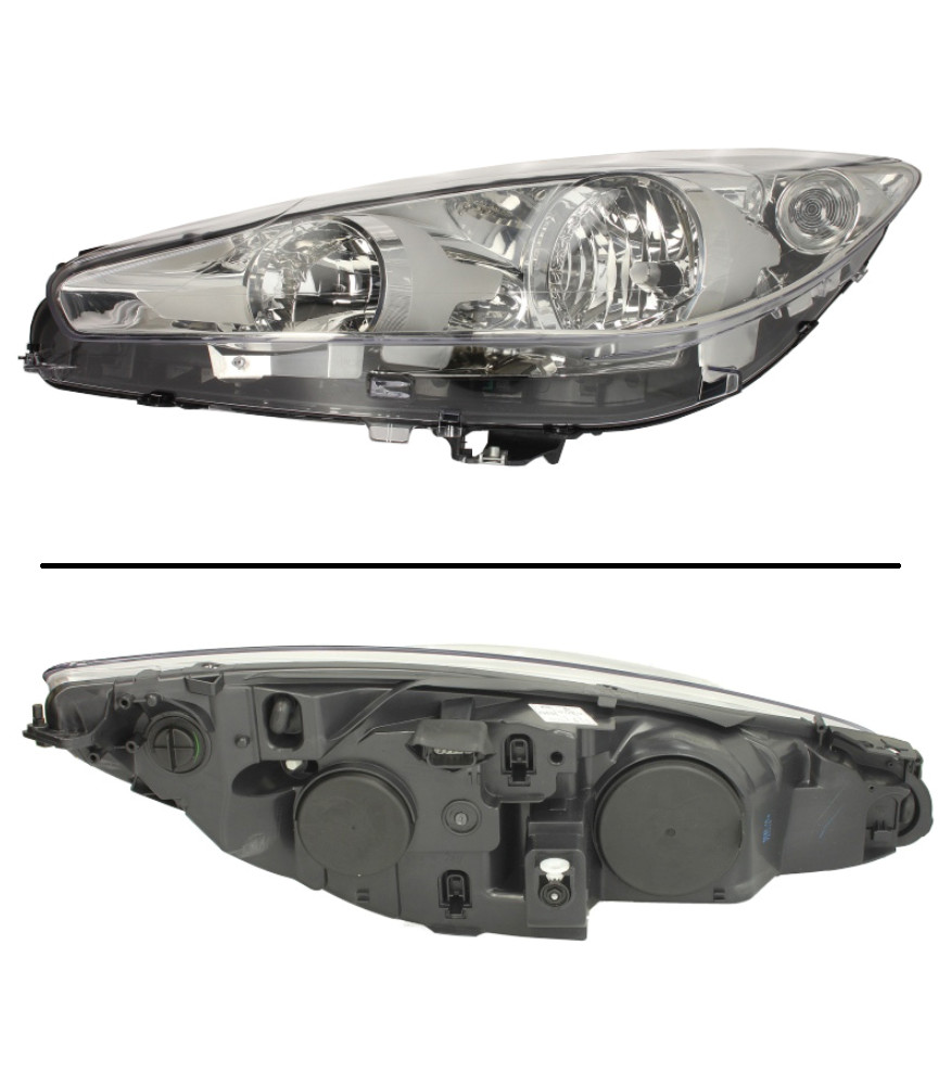 Phare avant gauche Peugeot 308 électrique résout le problème de moteur optique cassé