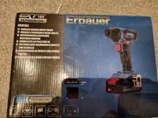 Erbauer EBID18LI 18V Cordless Impact Driver with battery and charger port
