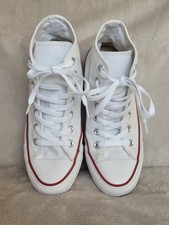 Converse Chuck Taylor All Star Sneakers Unisex Men 5 Women 7 High Top White