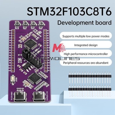 Type-C STM32F103C8T6 Development Board ST-LINK V2 Simulator Download Programmer 