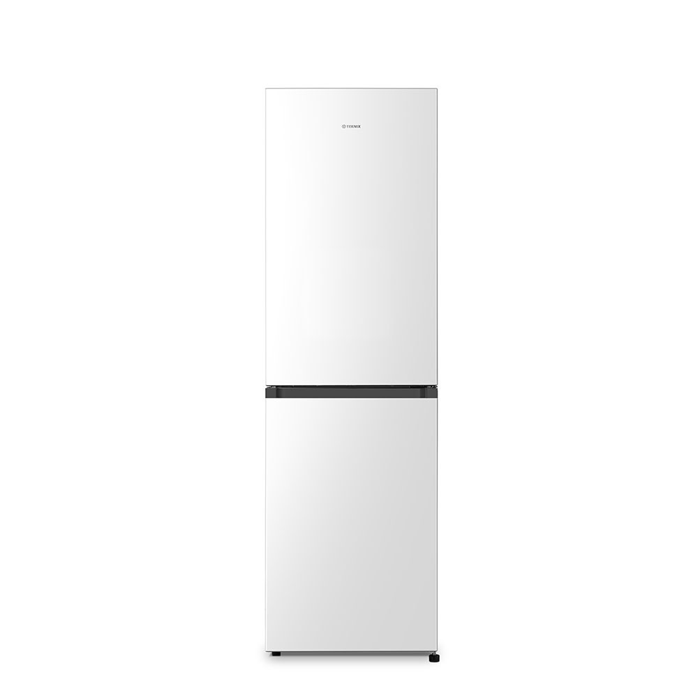 Teknix 256litre Fridge Freezer Frost Free White FFPH1825PWE