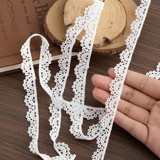 LYXMYGS 6-Yard 0.5 inch x 6 yard, White , Length: 6 Yard, Width: 0.5inch
