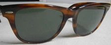 Ray-Ban Wayfarer II Sunglasses Frames ONLY Tortoise Shell Style B&L USA 1980s