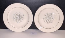 Pair of Homer Laughlin Celeste Salad Plates 7.25" Vintage