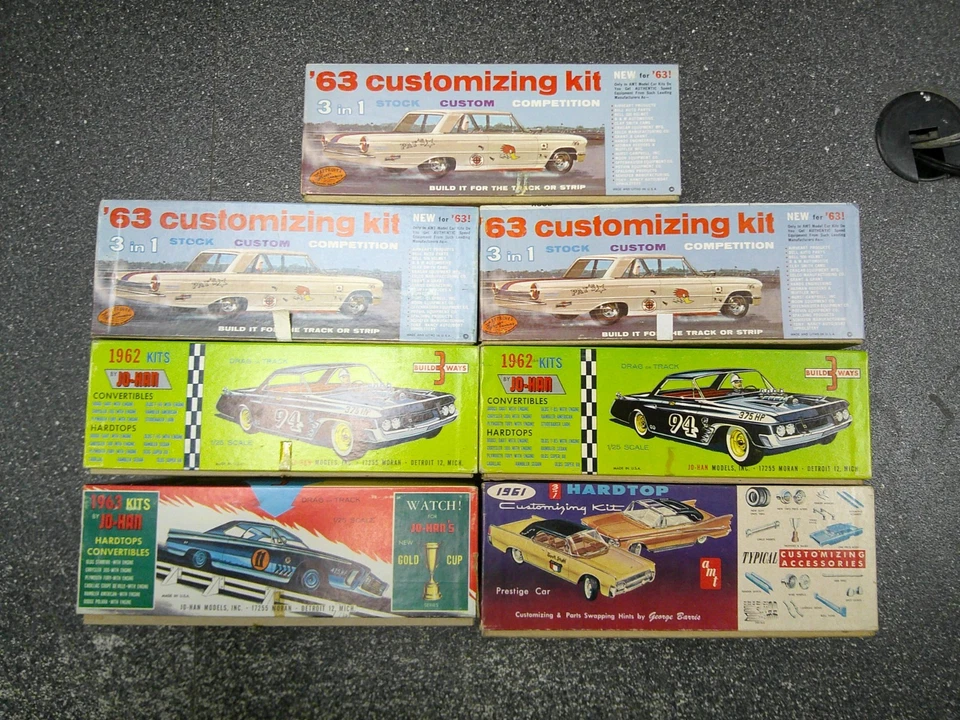 AMT & JO-HAN NUEVO sin montar 3 en 1 kits de modelos personalizados en cajas originales (7) Foto 2 de 4