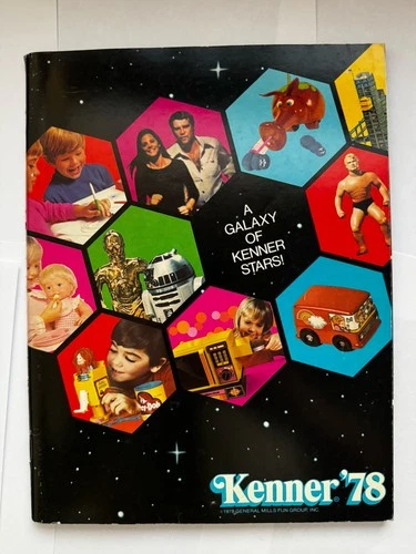 Vintage Kenner 1978 Toy Fair Dealer Catalog - STAR WARS, Six-Million Dollar Man